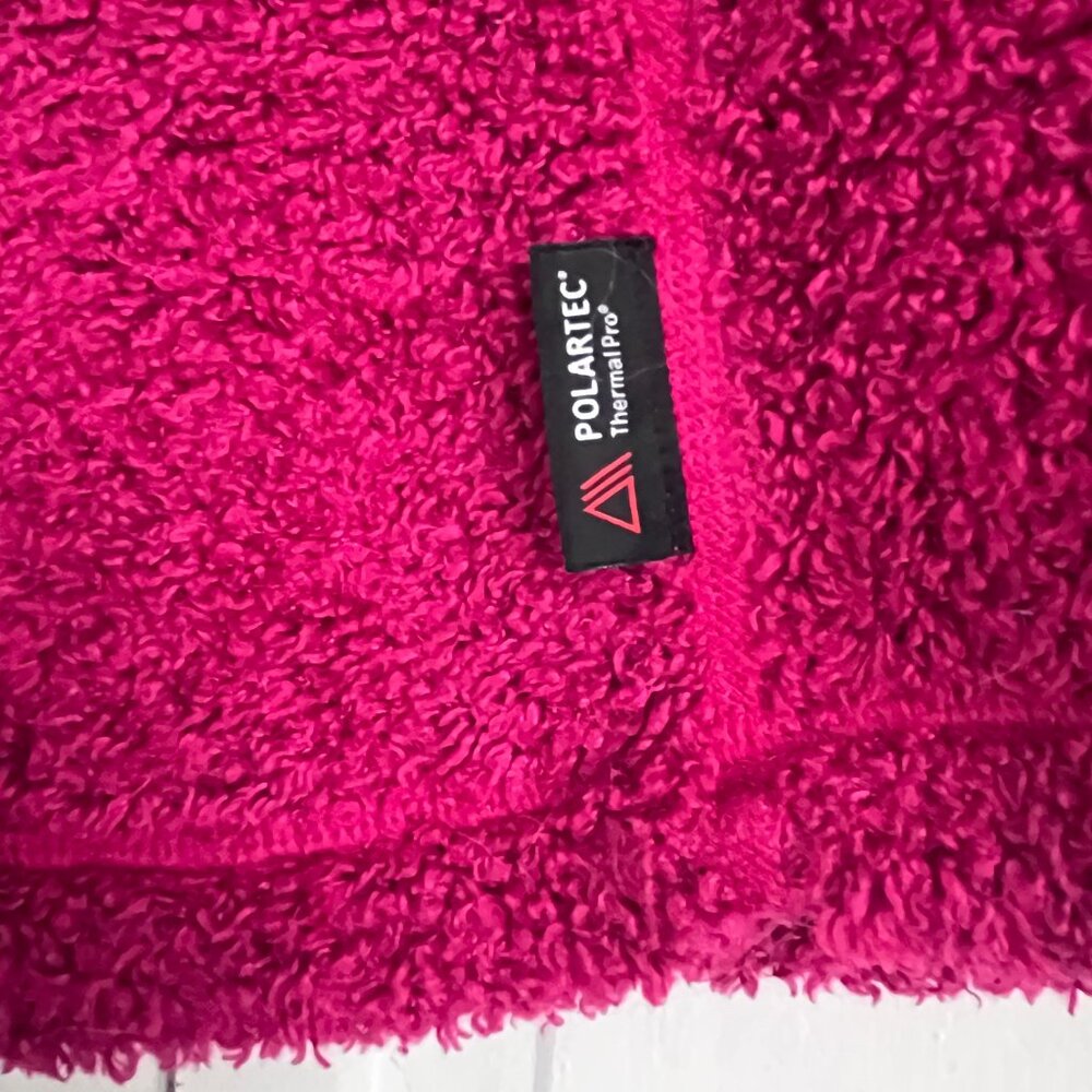 Lowe Alpine Polartec Sherpa Zip Up Jacket Women's Fuchsia 100% Polyester - Picture 3 of 11